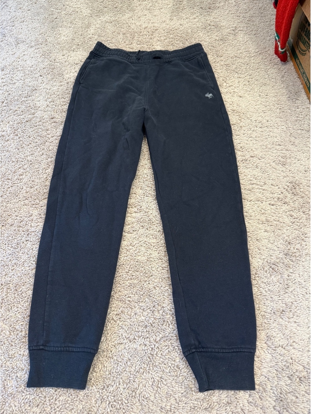 Abercrombie Kids Navy/Black Sweatpants Size 13/14